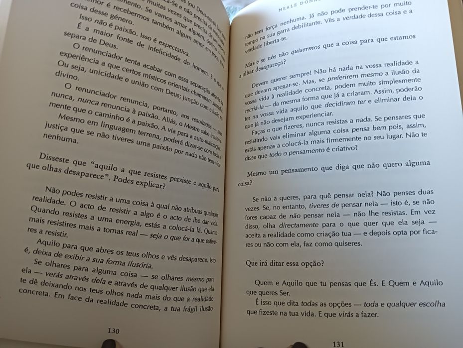 Livro Conversas com Deus Neale Donald Walsch