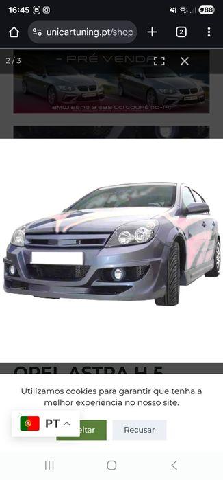 Opel astra h kit tunning