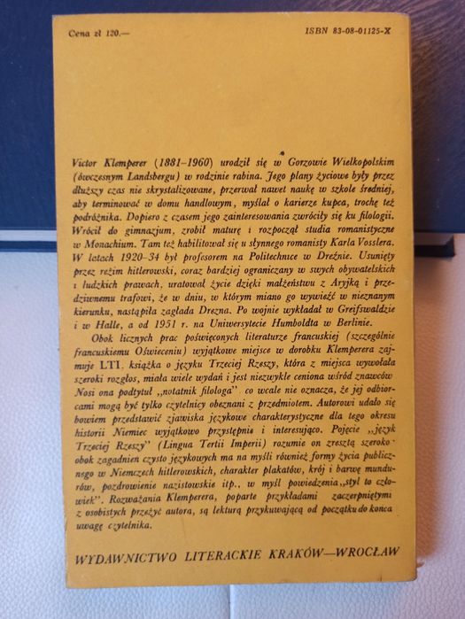 Klemperer LTI notatki filologa