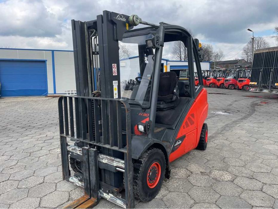 WÓZEK Widłowy LINDE H30D TRIPLEX Diesel 2013 ROK