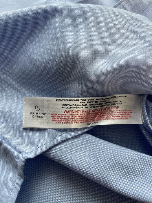 Сорочка для хлопчика Primark