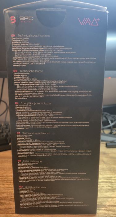 Słuchawki Viro Plus USB