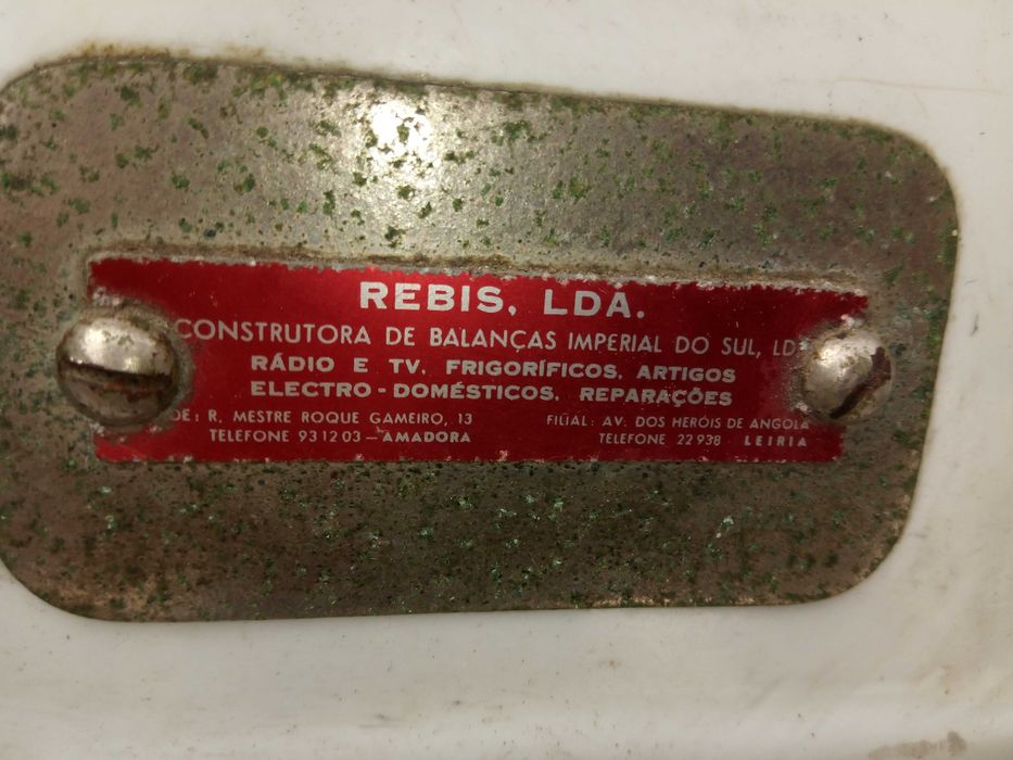 Balança antiga de mercearia