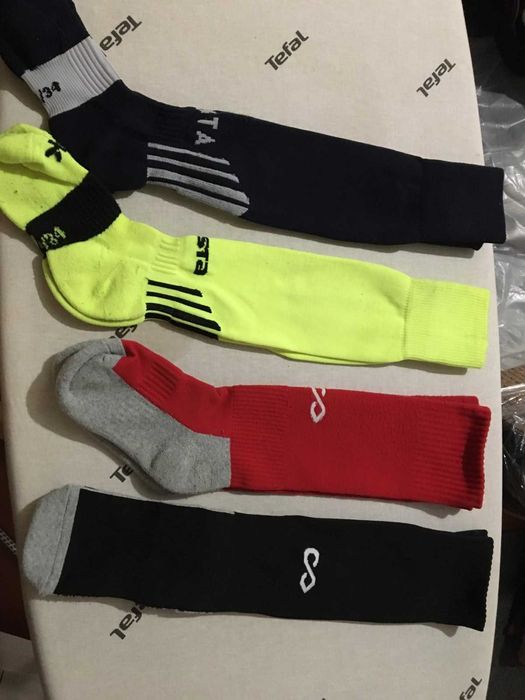 (4 пари) Футбольные гетры, носки детские, розмір 28-32, 31-34