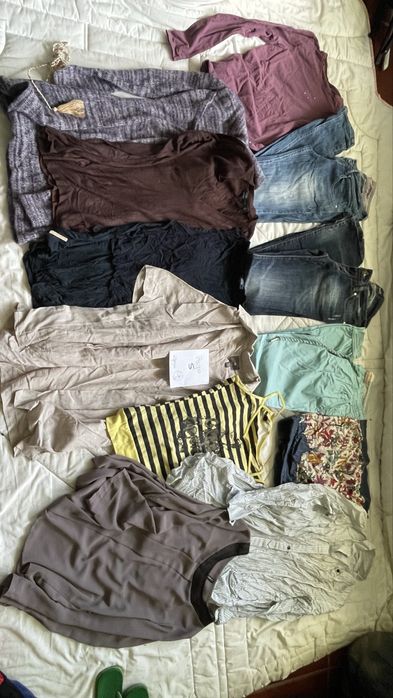 Pack roupa mulher S 88 pecas