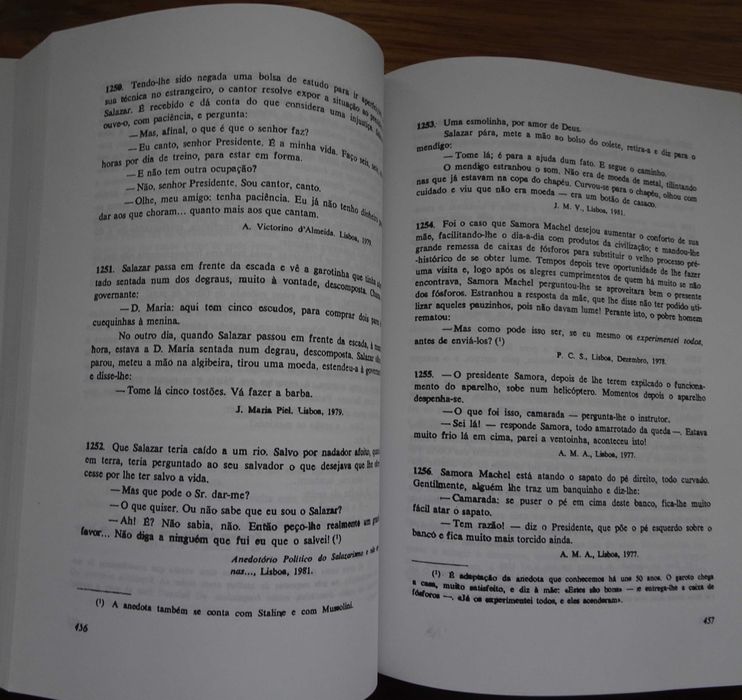 Anedotas Contribuição Para Um Estudo (Cerca de Dois Mil Espécimes)