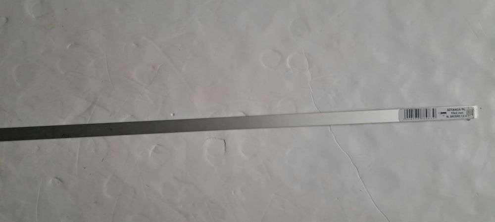 Sztanga Pł. 15x2 Al. Srebro 1 m