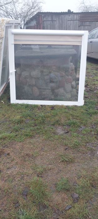 Okna 2 szybowe z demontażu 4 sztuki