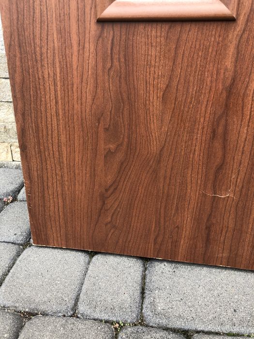 Drzwi pokojowe mahoń 80 lewe