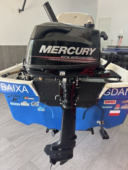 Barco de Pesca com 2 motores, sonda e Reboque incluído