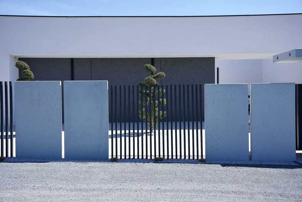 Ogrodzenie grzebieniowe PREMIUM nowoczesne profile palisada pionowa