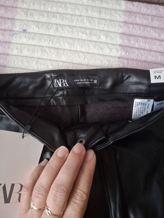 Штани шкіра zara