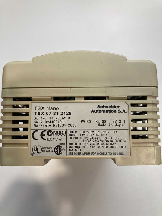 Moduł PLC Modicon TSX nano