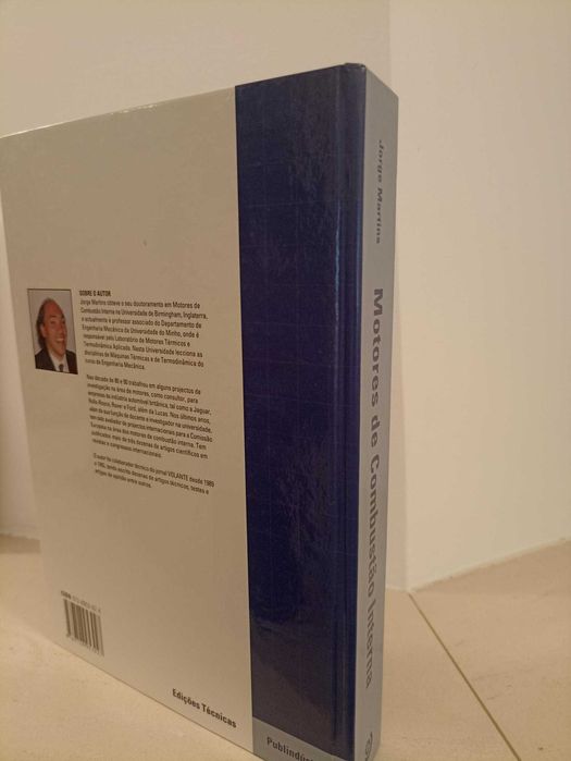 Livro "Motores de Combustão Interna" capa dura