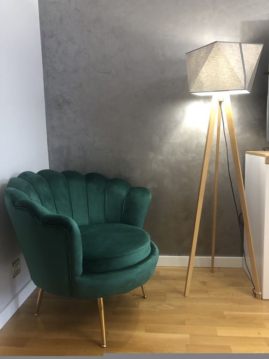 Fotel muszelka/WYSYŁKA 24h