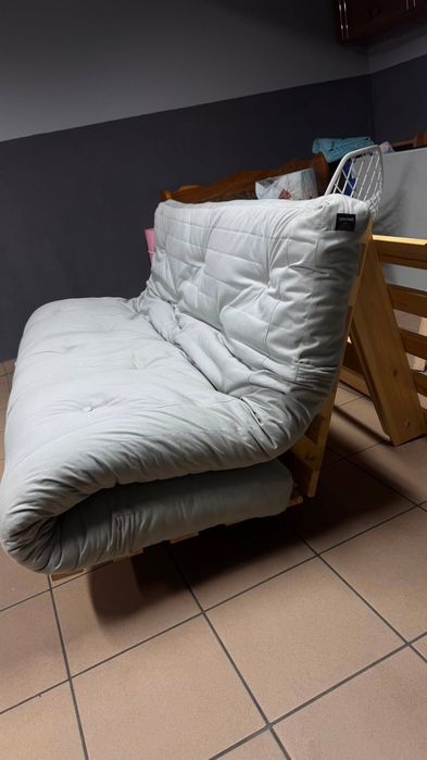 Kanapa łóżko 3w1 sofa wykonana z palet