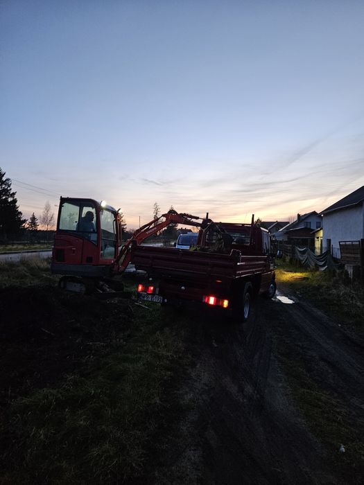 Transport wywrotką do 3.5t