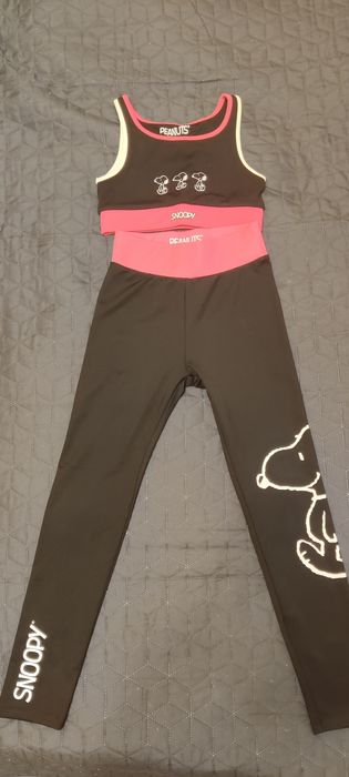 Спортивний одяг для дівчинки, топи, лосини, р.140, 8-10 років