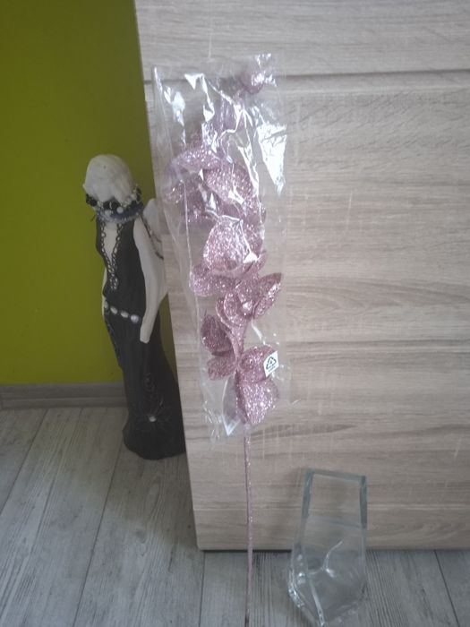 Sztuczne duże kwiaty 5 sztuki