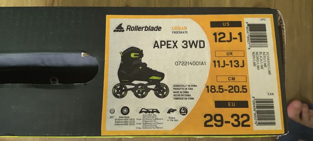 Розсувні ролики Rollerblade