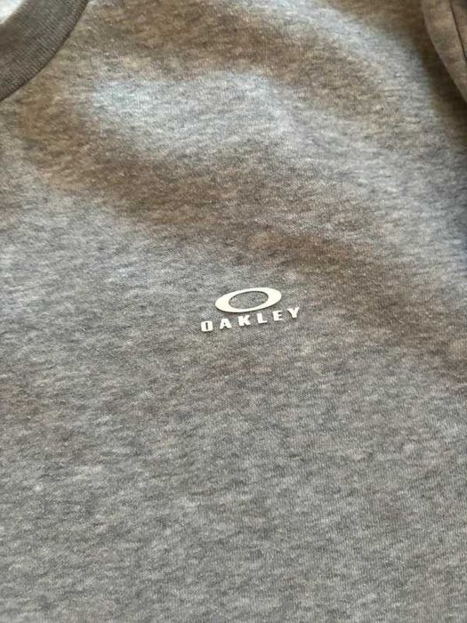 Bluza crewneck oakley męska szara Logo boxy rozmiar L