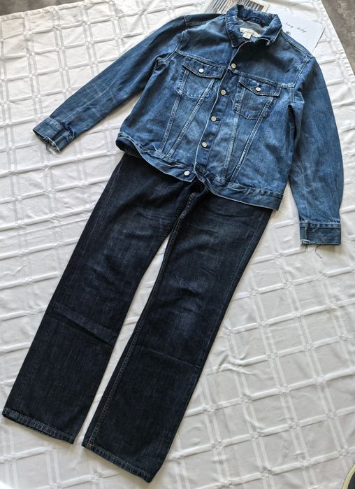 Kurtka dżinsowa męska marki H&M L.O.G.G rozmiar L/XL