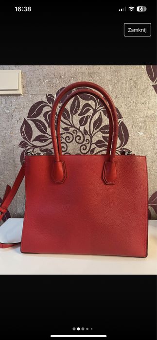 Torebka torba Michael Kors czerwona