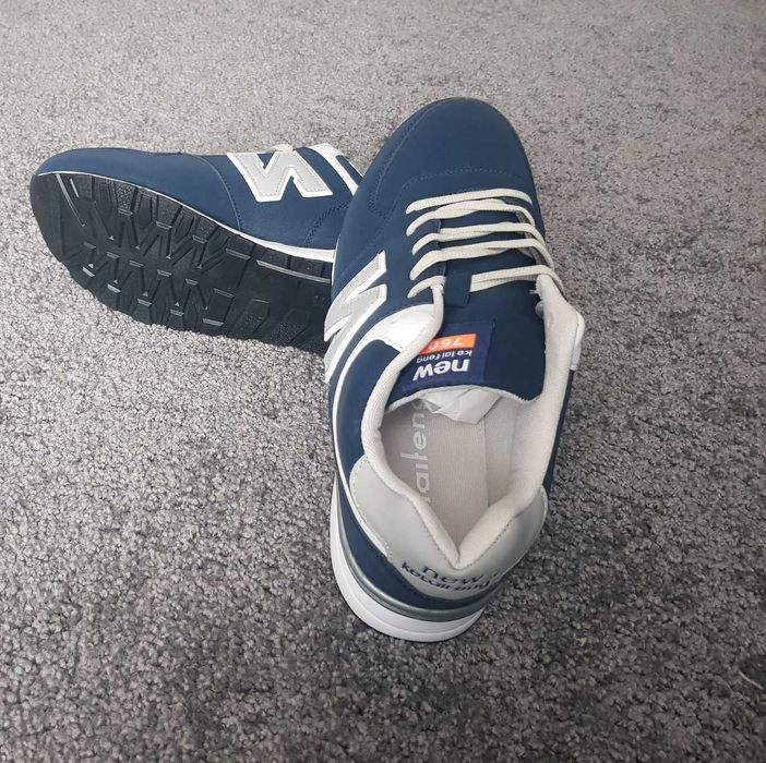 Granatowe Buty Sportowe 36-46 Uniwersalne