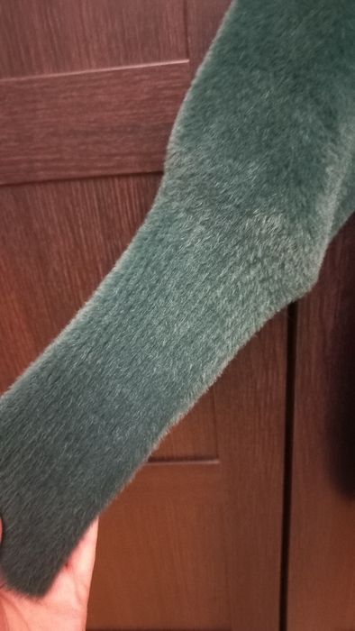 Plaszcz cieply sweter oversize jak nowy