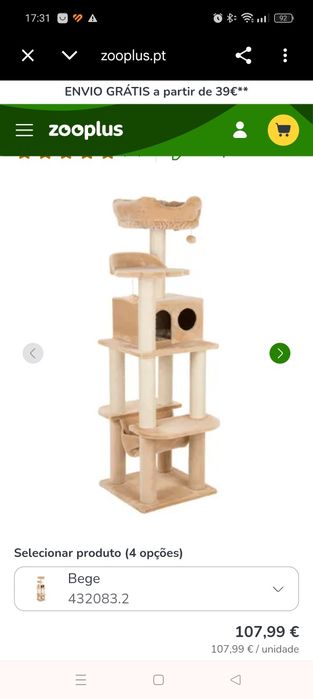 Arranhador para gatos