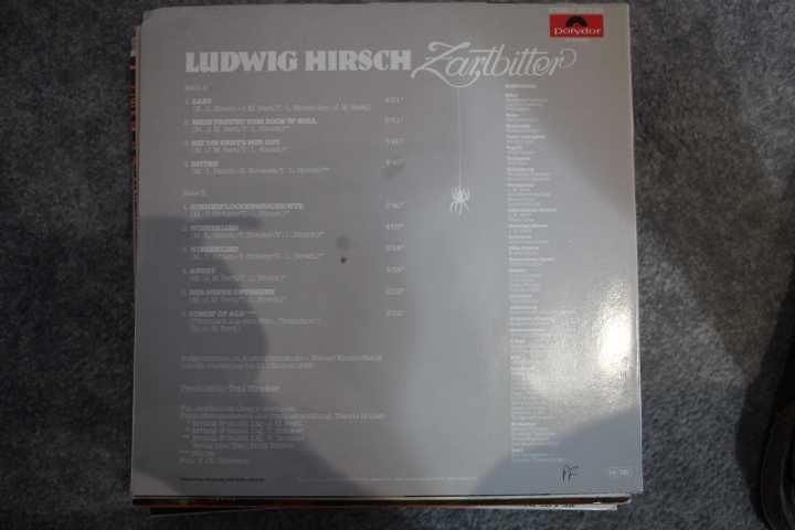 płyta winylowa Ludwig Hirsch zartbitter