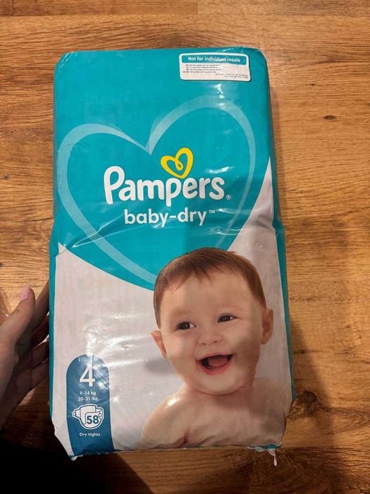 Підгузки Pampers baby-dry 9-14 кг 58 шт