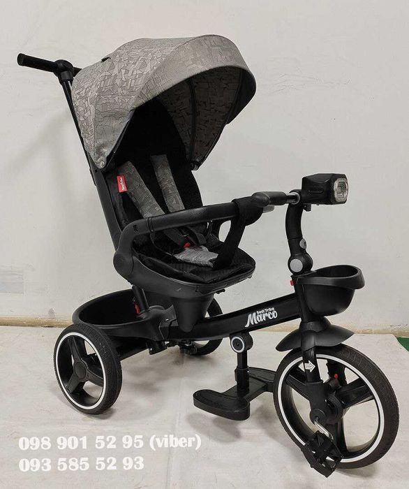 Велосипед трехколесный детский Best Trike "Marco с родительской ручкой