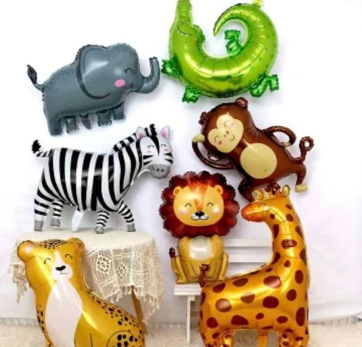 Artigos para festa temática (animais da selva)