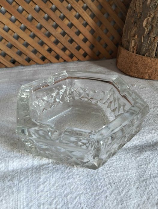 2 Cinzeiros Cristal Arques