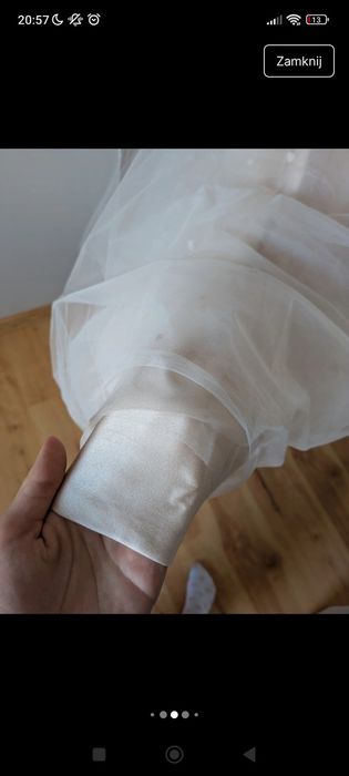 Suknia ślubna rozm M ( 38 ) ecru boho