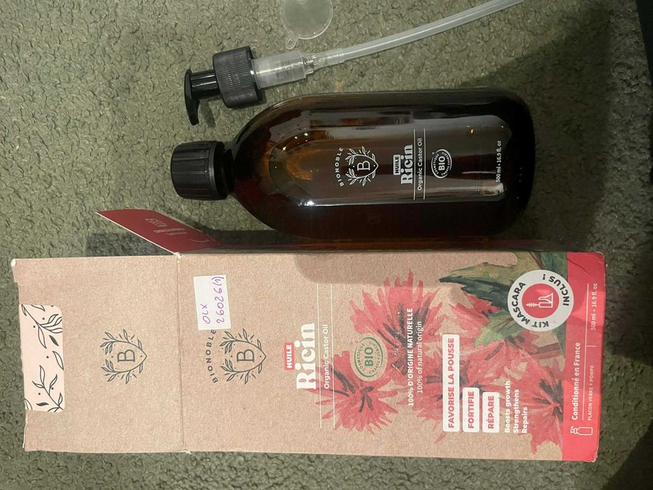 Bionoble Olej rycynowy Bio 500 ml 26026(2)