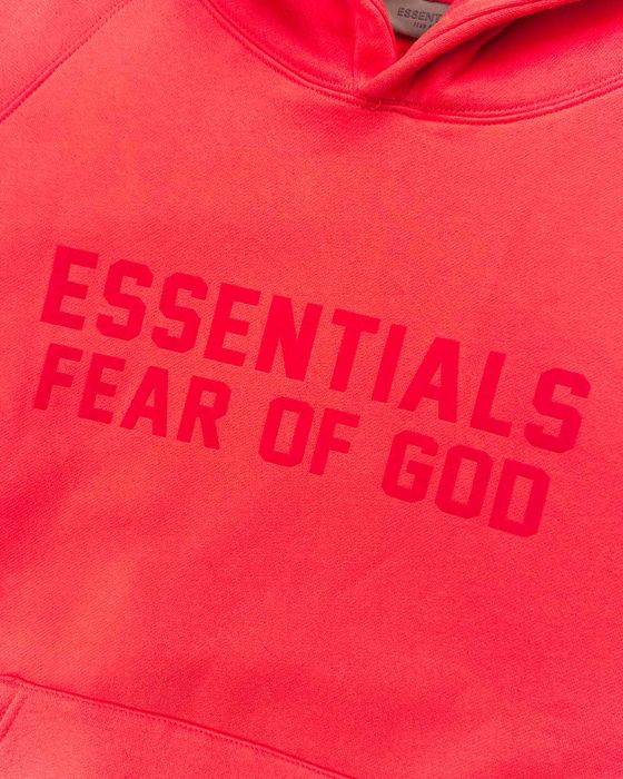 Худі Fear Of God Essentials Hoodie Coral