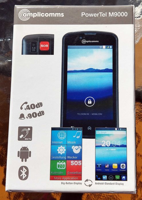 Smartfon dla seniora PowerTel m9000