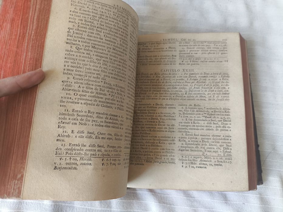 Bíblia Sagrada Antiga - Antigo Testamento (1757) – Edição Histórica em