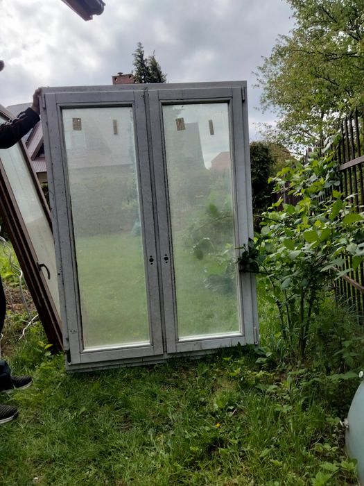 Okno drewniane białe