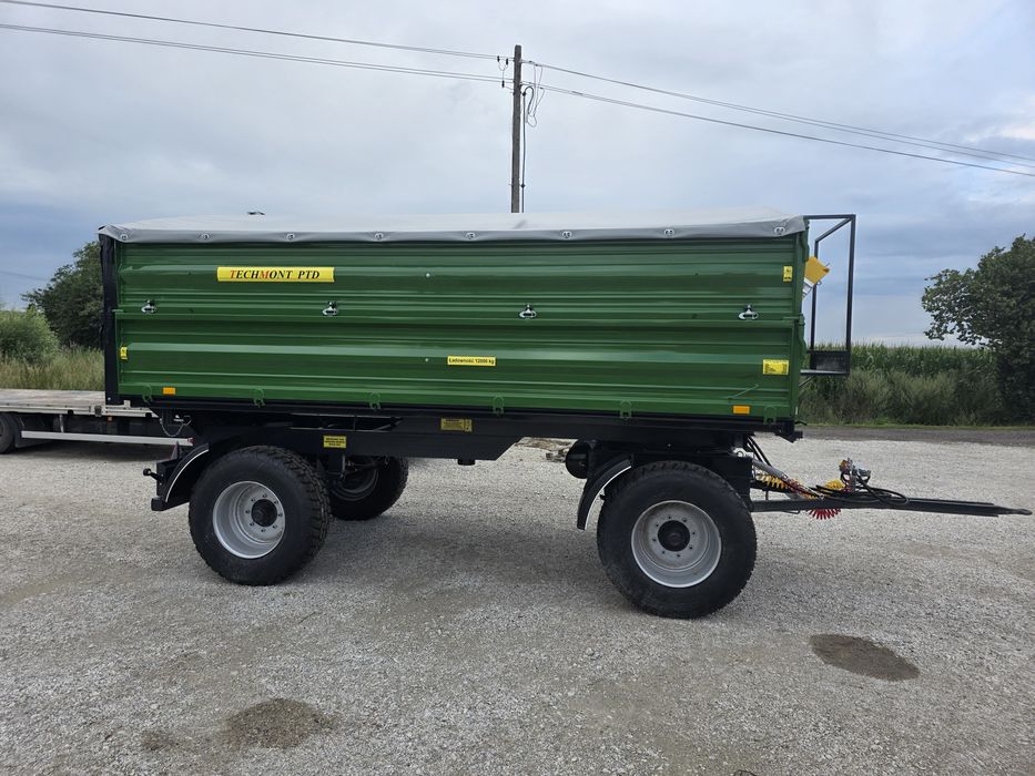 Od ręki!!! Przyczepa Techmont PTD16 12 ton