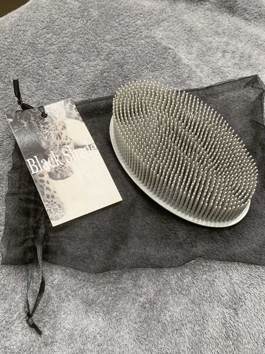 Антибактериальная Мочалка Щетка силиконовая резиновая