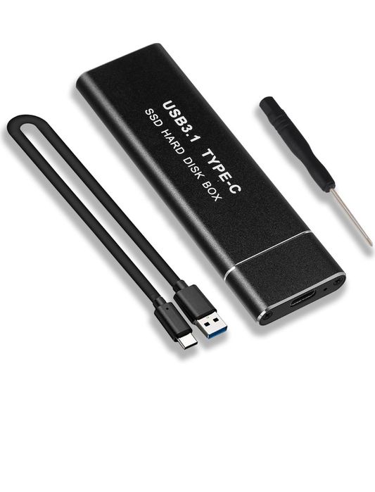 Obudowa Dysku USB C 3.1 Adapter M.2 NGFF SSD SATA III Kieszeń na dysk