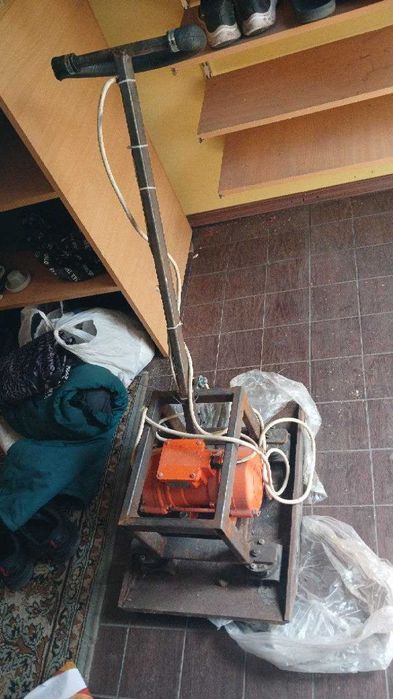 Электрическая виброплита самодельная