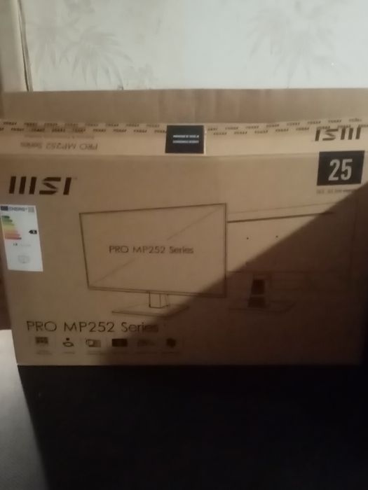Монитор Msi pro mp252 бита матриця