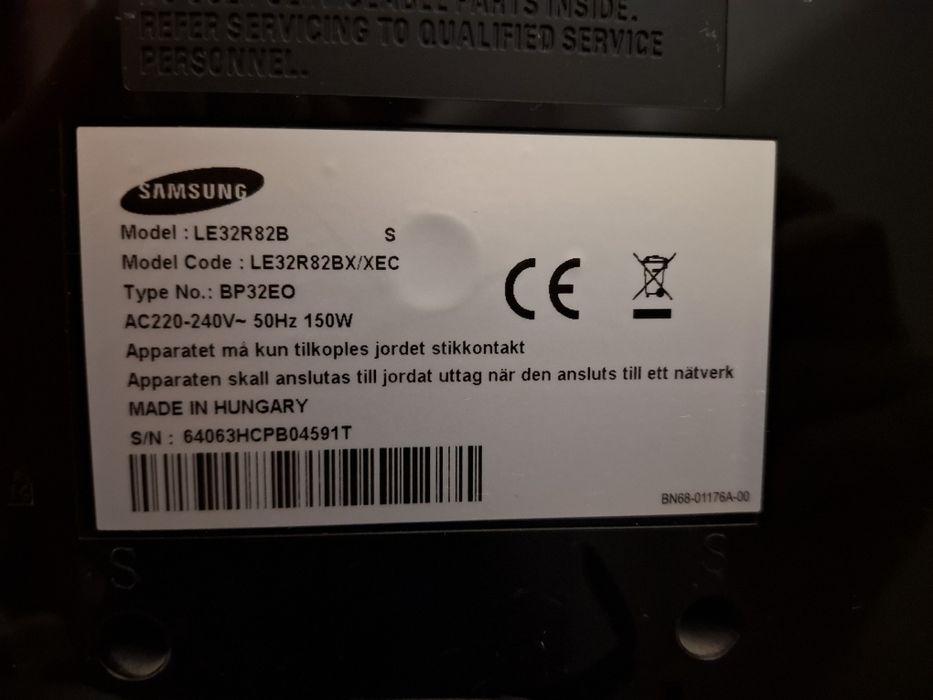 Телевізор Samsung 32 (полоси на екрані)