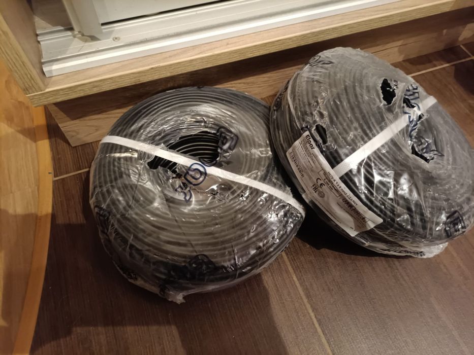 Kable H07V-K 1x6mm czarny 1x100m