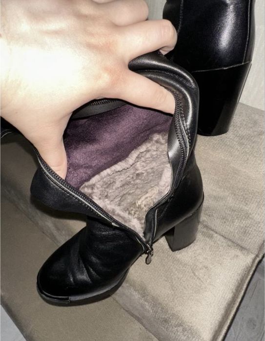 Жіночі чоботи натуральна шкіра