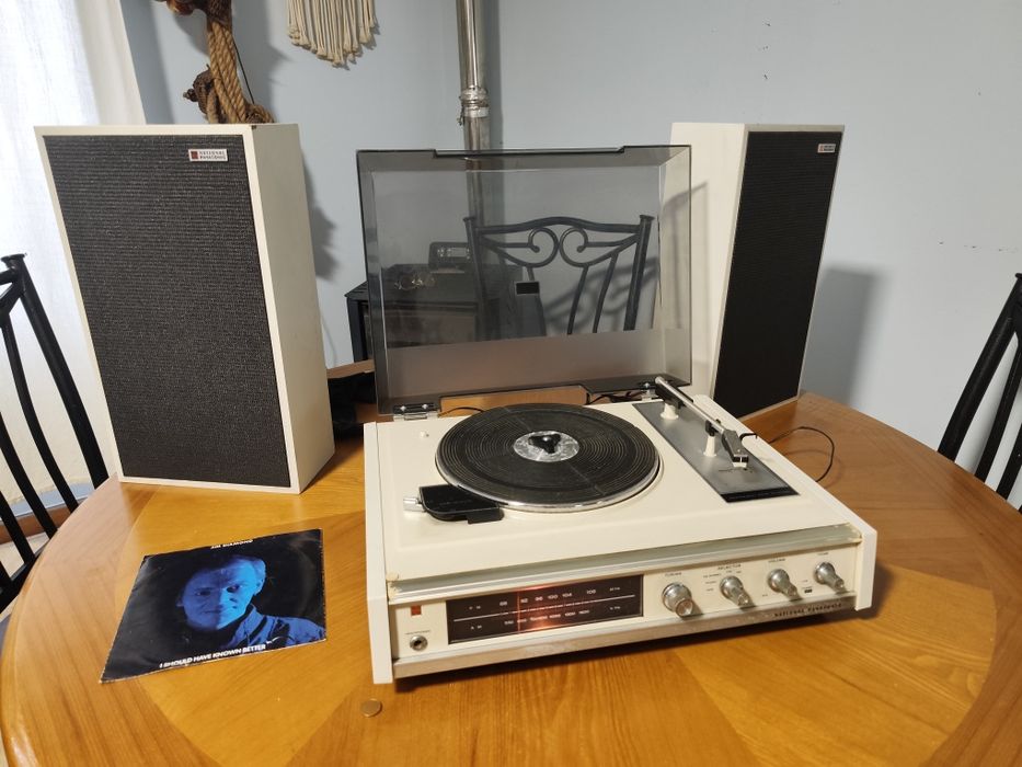 Leitor vinil Panasonic